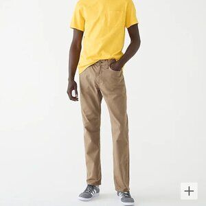 J. Crew 484 Slim fit garment dyed five pocket pants jeans AZ963 green 28 x 32